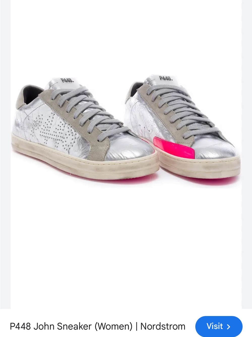 P448 John Ghinea Size 38 silver